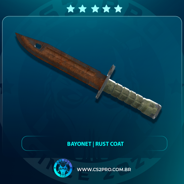 #0407 ★ Bayonet | Rust Coat